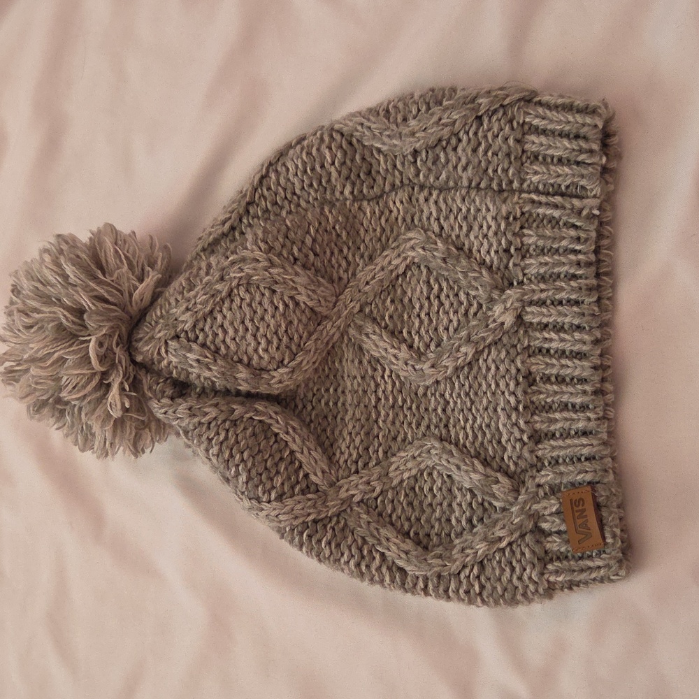 Vans Knit Gray Beanie One Size